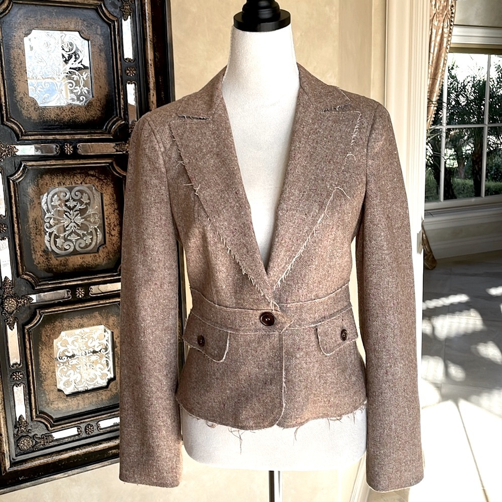 Bebe Tweed Blazer